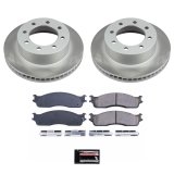 Power Stop 03-08 Dodge Ram 3500 Front Semi-Coated Rotor Kit (1x psb17-965, 2x psbAR8771SCR) thumbnail 5
