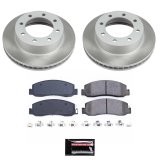 Power Stop 10-11 Ford F-350 Super Duty Front Semi-Coated Rotor Kit (1x psb17-1333, 2x psbAR85107SCR) thumbnail 5