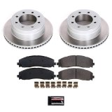 Power Stop 13-22 Ford F-350 Super Duty Rear Semi-Coated Rotor Kit (1x psb17-1691, 2x psbAR85155SCR) thumbnail 5