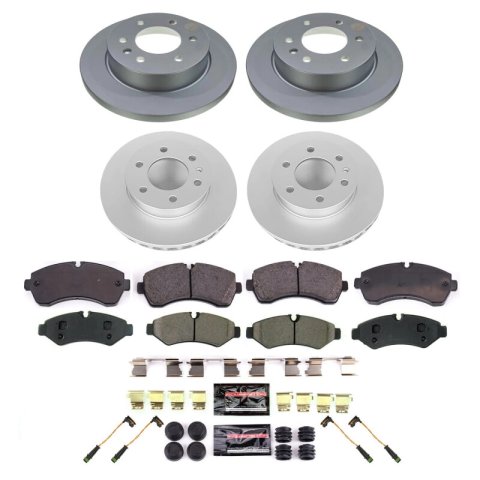 Power Stop 20-23 Ford Explorer Front and Rear Z17 Coated Brake Kit (1x psbCRK8682, 1x psbCRK8673) thumbnail 6