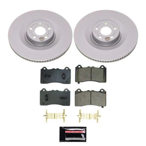 Power Stop 21-23 Ford Mustang Mach-E Front and Rear Z17 Coated Brake Kit (1x psbCRK8745, 1x psbCRK8766) thumbnail 6