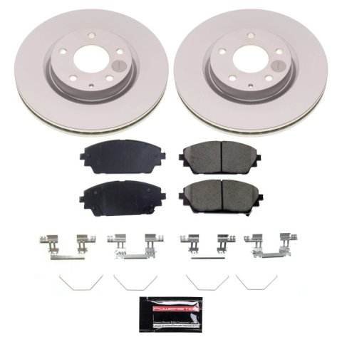 Power Stop 19-23 Mazda 3 Front and Rear Z17 Coated Brake Kit (1x psbCRK8334, 1x psbCRK8754) thumbnail 7