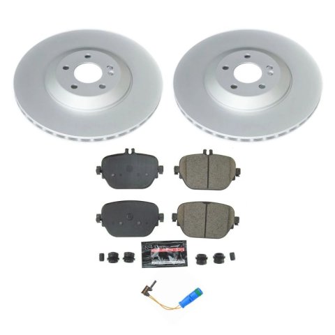 Power Stop 19-21 Mercedes-Benz E53 AMG Front and Rear Z23 Coated Brake Kit (1x psbCRK8153, 1x psbCRK9011) thumbnail 1