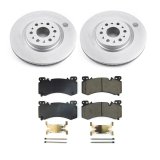 Power Stop 2022 Cadillac XT6 Front and Rear Z17 Coated Brake Kit (1x psbCRK8683, 1x psbCRK9076) thumbnail 2