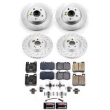 Power Stop 07-10 Mercedes-Benz SLK55 AMG Front and Rear Z23 Coated Brake Kit (1x psbCRK9078, 1x psbCRK9107) thumbnail 4