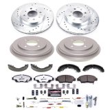 Power Stop 15-20 Honda Fit Front and Rear Z26 Street Brake Kit (1x psbK7032-26, 1x psbKOE15400DK) thumbnail 2