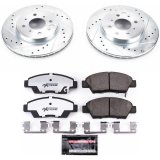 Power Stop 15-20 Honda Fit Front and Rear Z26 Street Brake Kit (1x psbK7032-26, 1x psbKOE15400DK) thumbnail 4