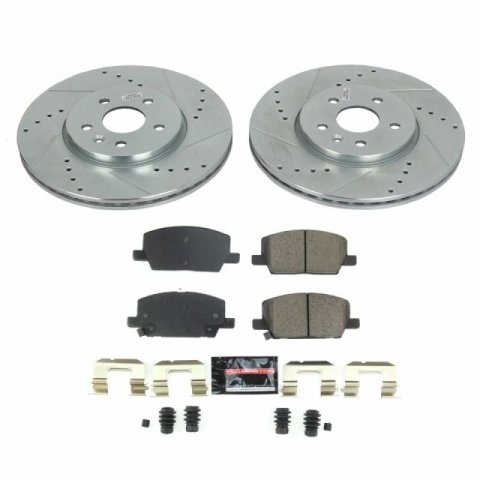 Power Stop 18-22 Chevrolet Trax Front and Rear Z23 Evolution Brake Kit (1x psbK8316, 1x psbKOE15472DK) thumbnail 5