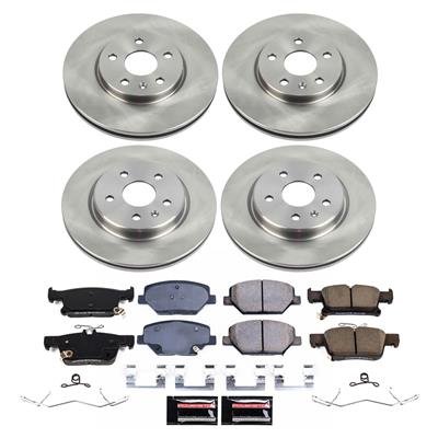Power Stop 15-18 Chevrolet City Express Front and Rear Z36 Truck & Tow Brake Kit (1x psbK6492-36, 1x psbKOE15478DK) thumbnail 2