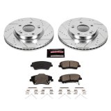 Power Stop 17-20 Hyundai Elantra Front and Rear Z23 Evolution Brake Kit (1x psbK7370, 1x psbKOE15481DK) thumbnail 4