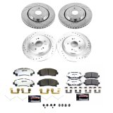 Power Stop 15-20 Acura TLX Front and Rear Z26 Street Brake Kit (1x psbK7216-26, 1x psbK7214-26) thumbnail 6