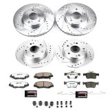 Power Stop 20-21 Honda Civic Front and Rear Z26 Street Brake Kit (1x psbK1043-26, 1x psbK8330-26) thumbnail 6