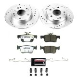 Power Stop 20-21 Honda Civic Front and Rear Z26 Street Brake Kit (1x psbK1043-26, 1x psbK8330-26) thumbnail 8