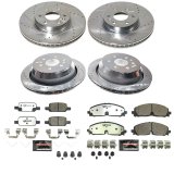 Power Stop 21-22 Chevrolet Colorado Front and Rear Z36 Truck & Tow Brake Kit (1x psbK8741-36, 1x psbK8761-36) thumbnail 3