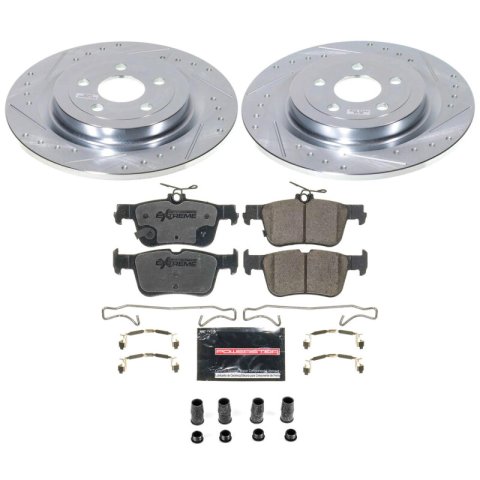 Power Stop 21-23 Ford Mustang Mach-E Front and Rear Z26 Street Brake Kit (1x psbK8745-26, 1x psbK8766-26) thumbnail 8