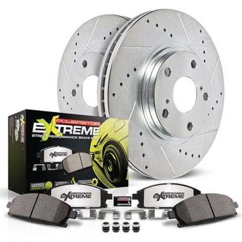 Power Stop 21-23 Ford Mustang Mach-E Front and Rear Z26 Street Brake Kit (1x psbK8745-26, 1x psbK8766-26) thumbnail 9