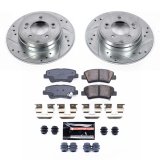 Power Stop 09-10 Hyundai Sonata Front and Rear Z23 Evolution Brake Kit (1x psbK4647, 1x psbK9060) thumbnail 2