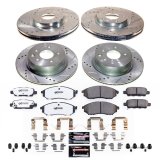 Power Stop 08-09 Infiniti EX35 Front and Rear Z26 Street Brake Kit (1x psbK112-26, 1x psbK9064-26) thumbnail 3