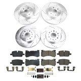 Power Stop 2022 Cadillac XT6 Front and Rear Z23 Evolution Brake Kit (1x psbK8683, 1x psbK9076) thumbnail 9