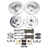 Power Stop 2022 Cadillac XT6 Front and Rear Z36 Truck & Tow Brake Kit (1x psbK8683-36, 1x psbK9076-36) thumbnail 4