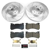 Power Stop 2022 Cadillac XT6 Front and Rear Z36 Truck & Tow Brake Kit (1x psbK8683-36, 1x psbK9076-36) thumbnail 8