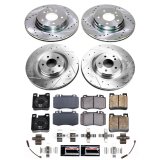 Power Stop 07-10 Mercedes-Benz SLK55 AMG Front and Rear Z23 Evolution Brake Kit (1x psbK9078, 1x psbK9107) thumbnail 6