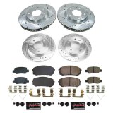 Power Stop 21-23 Hyundai Elantra Front and Rear Z23 Evolution Brake Kit (1x psbK8748, 1x psbK9106) thumbnail 9