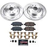 Power Stop 14-15 Infiniti Q60 Front and Rear Z23 Evolution Kit w/Calipers (1x psbS3738, 1x psbS3702, 1x psbK3022, 1x psbK9062) thumbnail 5