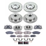 Power Stop 2009 Infiniti FX35 Front and Rear Autospecialty Kit w/Calipers (Bundled Kit) thumbnail 2