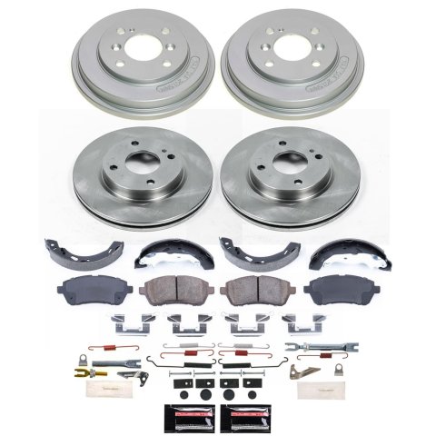 Power Stop 11-19 Ford Fiesta Front and Rear Autospecialty Brake Kit (1x psbKOE5969, 1x psbKOE15471DK) thumbnail 7