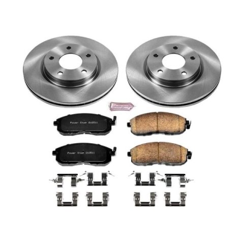 Power Stop 13-19 Nissan Sentra Front and Rear Autospecialty Brake Kit (1x psbKOE6961, 1x psbKOE15475DK) thumbnail 3