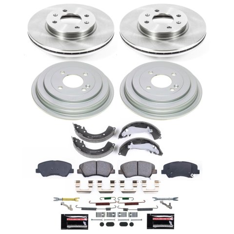 Power Stop 13-17 Hyundai Accent Front and Rear Autospecialty Brake Kit (1x psbKOE6508, 1x psbKOE15476DK) thumbnail 6