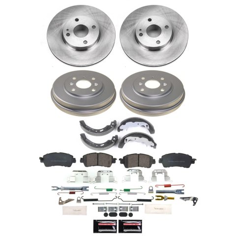 Power Stop 2016 Scion iA Front and Rear Autospecialty Brake Kit (1x psbKOE7700, 1x psbKOE15480DK) thumbnail 7
