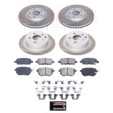 Power Stop 05-06 Nissan Altima Front and Rear Semi-Coated Rotor Kit (1x psbSC091, 1x psbSC098) thumbnail 6