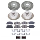 Power Stop 02-06 Toyota Camry Front and Rear Semi-Coated Rotor Kit (1x psbSC1064, 1x psbSC2418) thumbnail 7