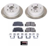 Power Stop 02-06 Toyota Camry Front and Rear Semi-Coated Rotor Kit (1x psbSC1064, 1x psbSC2418) thumbnail 9