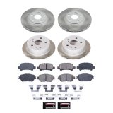 Power Stop 02-04 Toyota Camry Front and Rear Semi-Coated Rotor Kit (1x psbSC1143, 1x psbSC2417) thumbnail 1