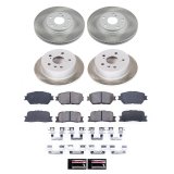 Power Stop 02-04 Toyota Camry Front and Rear Semi-Coated Rotor Kit (1x psbSC1143, 1x psbSC2418) thumbnail 6