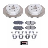 Power Stop 06-07 Nissan Murano Front and Rear Semi-Coated Rotor Kit (1x psbSC116, 1x psbSC2427) thumbnail 7