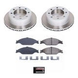 Power Stop 99-04 Ford Mustang Front and Rear Semi-Coated Rotor Kit (1x psbSC1301, 1x psbSC1303) thumbnail 2
