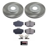 Power Stop 96-99 Ford Taurus Front and Rear Semi-Coated Rotor Kit (1x psbSC1298, 1x psbSC1318) thumbnail 6