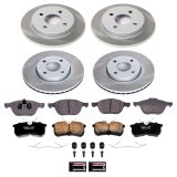 Power Stop 05-07 Ford Focus Front and Rear Semi-Coated Rotor Kit (1x psbSC1363, 1x psbSC1377) thumbnail 4