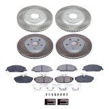 Power Stop 05-10 Ford Mustang Front and Rear Semi-Coated Rotor Kit (1x psbSC1380, 1x psbSC1384) thumbnail 1