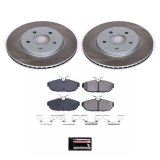 Power Stop 05-10 Ford Mustang Front and Rear Semi-Coated Rotor Kit (1x psbSC1380, 1x psbSC1384) thumbnail 2
