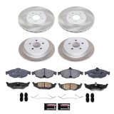 Power Stop 01-06 Chrysler Sebring Front and Rear Semi-Coated Rotor Kit (1x psbSC1684, 1x psbSC6266) thumbnail 5