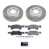 Power Stop 02-06 Ford Expedition Front and Rear Semi-Coated Rotor Kit (1x psbSC1933, 1x psbSC1935) thumbnail 6