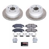 Power Stop 97-05 Chevrolet Blazer Front and Rear Semi-Coated Rotor Kit (1x psbSC2003, 1x psbSC2004) thumbnail 7
