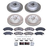 Power Stop 98-05 Chevrolet Blazer Front and Rear Semi-Coated Rotor Kit (1x psbSC2004, 1x psbSC2008) thumbnail 5