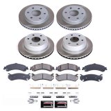 Power Stop 02-06 Cadillac Escalade Front and Rear Semi-Coated Rotor Kit (1x psbSC2009, 1x psbSC2046) thumbnail 5
