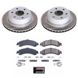 Power Stop 02-06 Cadillac Escalade Front and Rear Semi-Coated Rotor Kit (1x psbSC2009, 1x psbSC2046) thumbnail 7